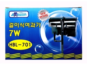 아마존 걸이식 여과기 [7W] HBL-701 (유막제거 기능)  